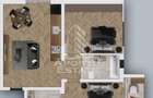 Apartament de vânzare cu 3 camere și 2 băi în Chisoda - 1