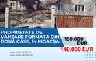 Proprietate de vânzare formată din două case, în Moacșa! - 1