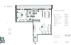 Apartament 2 camere, terasa 14,10mp, langa lac, metrou, bloc nou - 10