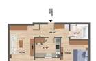 Proiect NOU -- Sun Residence -- Apartament 2 camere - TIP 13 - 57 Mp - 2