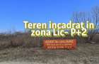Teren intravilan 4.797 mp Bujoreni (Lăzărești) – zonă Lic, P+2E - 4