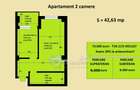 Apartament 2 camere Cug Valea Adanca, bloc nou, cartier rezidential - 2