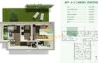 Apartament 2 camere nou Mihai Bravu parter cu curte 44 mp - 9
