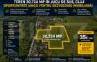 Oportunitate de investitie! 3 ha, 102m front, intravilan, utilitati, Jucu de Sus - 1
