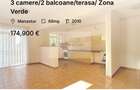 3 camere/2 balcoane/terasa/ Zona Verde - 1