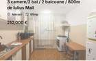 3 camere/2 bai / 2 balcoane / 800m de Iulius Mall - 1
