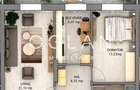 Apartament 2 cam nou, decomandat, bloc cu lift, zona Doamna Stanca - 2