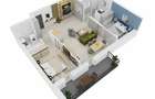 Apartament 3 camere 66,66 mp + balcon 9 mp Cartier Doamna Stanca - intabulat - 5