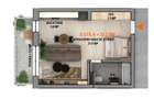 Garsoniera tip Studio finisata la cheie, bloc cu lift,  Calea Surii Mici - 2
