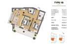 Tomis Plus - Celine Elegance - Vânzare apartament cu 3 camere, etaj 8. - 2