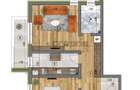 APARTAMENT 2 CAMERE 57,86 MP UTILI - RATE DEZVOLTATOR - 5% AVANS - 6