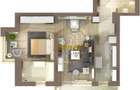De inchiriat 2 camere Baneasa - Pipera | Pet friendly | Loc de parcare - 4