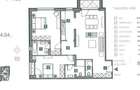 Apartament 3 camere, 3 bai, balcon, langa lac, metrou, bloc nou - 9