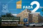 Horizon City: 2 camere + balcon 16.51 mp + 2 parcări Klaus incluse si avans 10% - 1