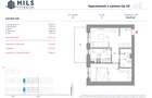 Apartament 2 camere  HILS Titanium faza 2 | Tip 2D | - 2