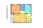 Apartament 2 camere Parcul Tineretului/ Bloc Z - 1