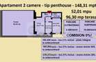 Penthouse 2 camere de vanzare in Iasi, Galata, 148,31 mp, bloc nou - 2