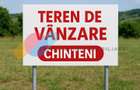 Teren intravilan 1.166 mp, , intrare Chinteni - 1