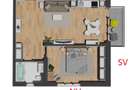 Apartament 2 camere 57.5 mp si balcon 4 mp, zona Vivo - 15