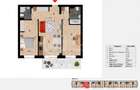 Apartament cu 3 camere | 59.83mp | Bloc nou | Etaj 1 | Garaj | Zorilor - 7