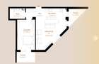 Apartament 2 camere, 53mp, 2 balcoane, parcare, zona Vivo - 1