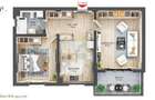 Apartament 62 mpu cu 3 camere balcon 9 mp zona Ciresica - 4