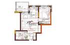 Apartament cu 1 camera zona Tineretului Floresti. - 1
