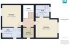 Duplex semi-finisat cu 3 camere, 3 băi în Pișchia - 11