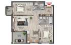 Apartament 3 camere balcon terasa parcare boxa zona Brana Selimbar - 7
