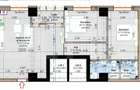Apartament 3 camere, 71 mp, zona Lunca Cetatuii