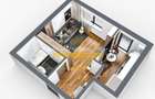 Etaj Intermediar/Apartament 1Camera 40mp/Mobilat&Utilat! - 7