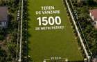 Teren 1500 mp, 120 euro/ mp negociabil, posibilitate Rate - 1