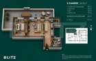 Apartament exclusivist 2 camere cu gradina / Ansamblu Nou / Buna Ziua - 2