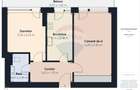 Atria Urban Faza 3 | Piscina | Mobilat 62mp | 2 camere - 1