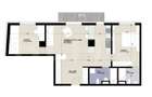 Apartament cu 3 camere, 2 bai, 75 mp, bloc nou, zona Iulius Mall - 3