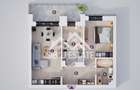 Un apartament modern cu 2 camere și terasă - 3
