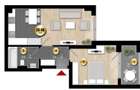 Apartament 2 Camere Incalzire in Pardoseala Ansamblu Nou Rahova - 3