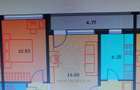 2 camere, posibilitate 3 camere vis-a-vis - 1