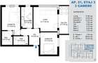 Apartament 3 Camere | Etaj 3 | 75,35 mp | Bloc Nou P+4 | Predare Iulie - 2