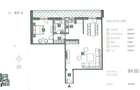 Apartament 2 camere, terasa 14,10mp, langa lac, metrou, bloc nou - 10