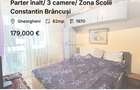 Parter înalt/ 3 camere/ Zona Scolii Constantin Brâncuși - 1