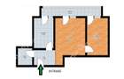 Apartament 2 camere decomandate balcon loc parcare zona Brana Selimbar