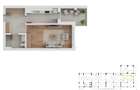 Garsoniera, 44mp, decomandata, centrala proprie, bloc nou, Platinum - 2
