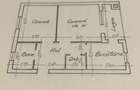 Apartament 2 camere decomandat 64 mp | Poitiers-Lidl | Etaj 2 | Bloc 2000 - 4