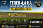 Teren 4,4 Ha la E85 între Budăi și Sîrca – 72 m Deschidere, 20 kV, Ideal Parc Fotovoltaic - 1