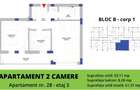 Apartament 2 camere - bloc nou - etaj 3 - 2