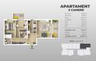 M2 Aparatori bloc nou Dr. Jilavei - 3 camere 84 mp cel  mai bun pret din zona - 1