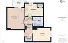 Apartament Grandis cu 2 camere - 1