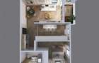Apartament 2 camere 1 Decembrie 1918 Bucatarie 11mp / Logie / NOU - 23