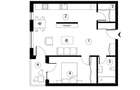 Apartament 2 camere finisat, 61 mp, parcare inclusă, Soporului - 2